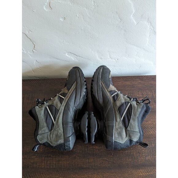 Z-Coil High Desert Gray and Black Hiking Boots Pain Relief Spring Heel Size 10 - Picture 5 of 11